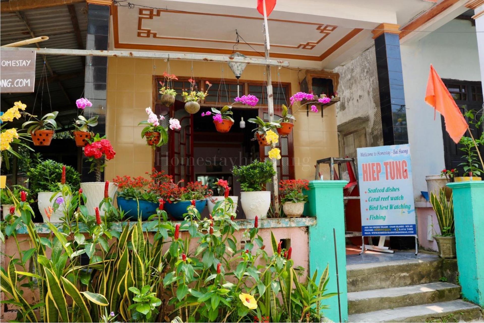 Hiep Tung Homestay Tân Hiệ Exterior foto