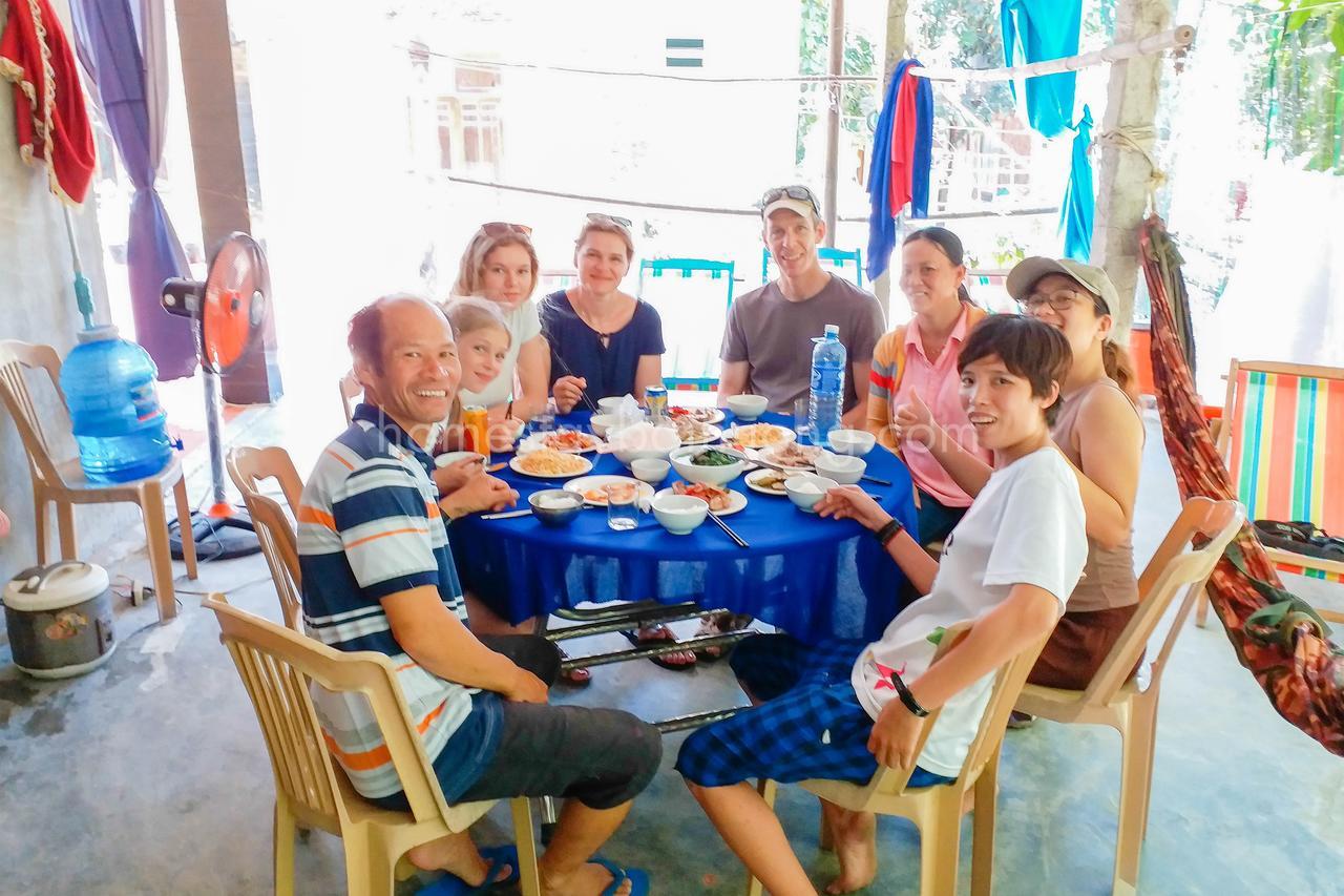 Hiep Tung Homestay Tân Hiệ Exterior foto